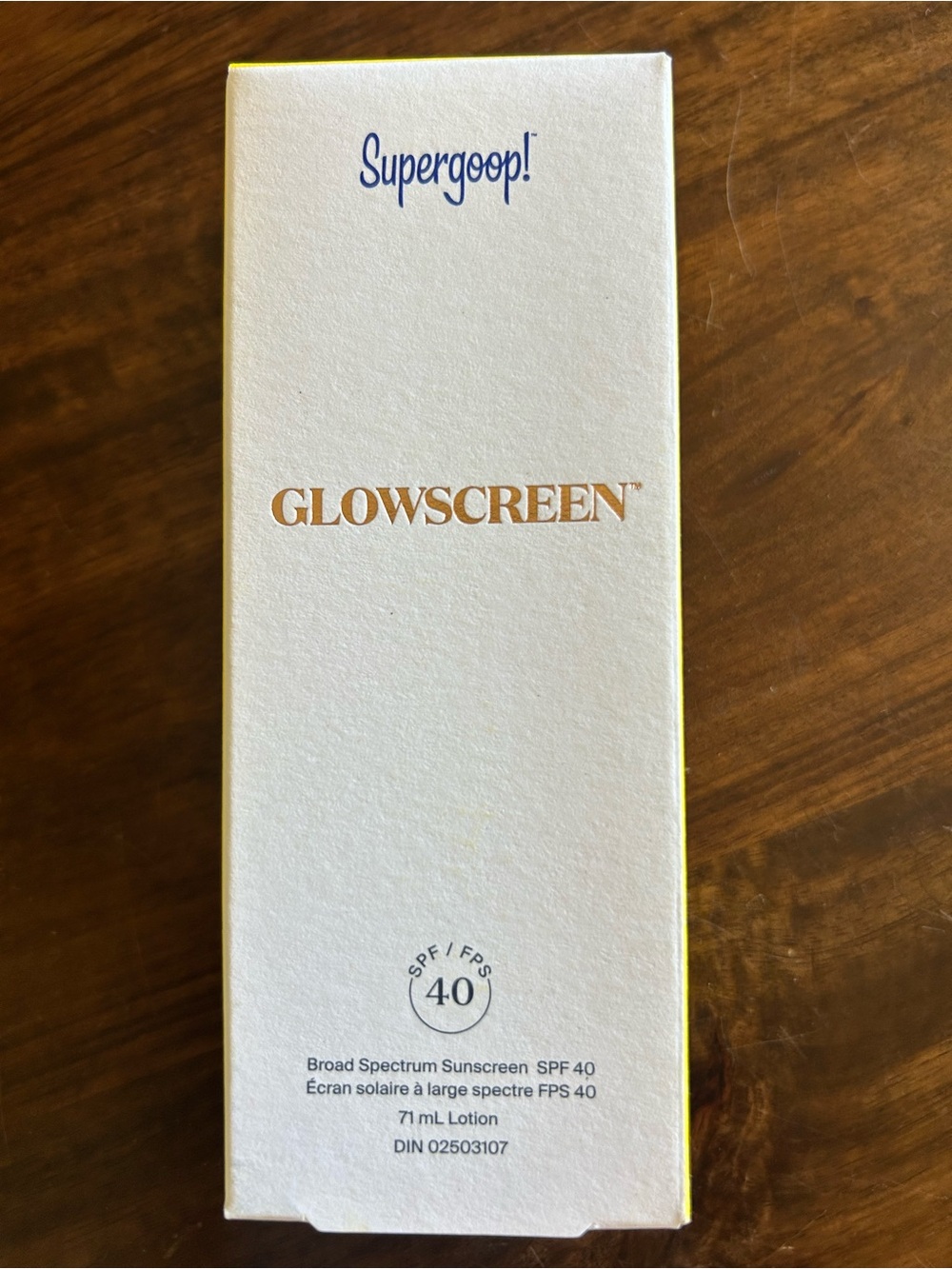 Supergoop! Glowscreen SPF 40 - Sunrise (Champagne Glow) 71ml | NIB